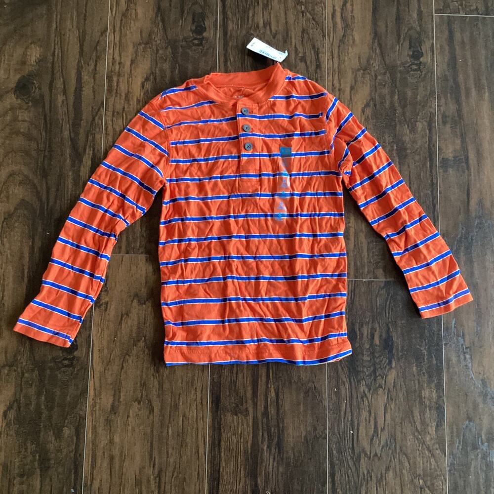 Children's Place Striped Henley Shirt